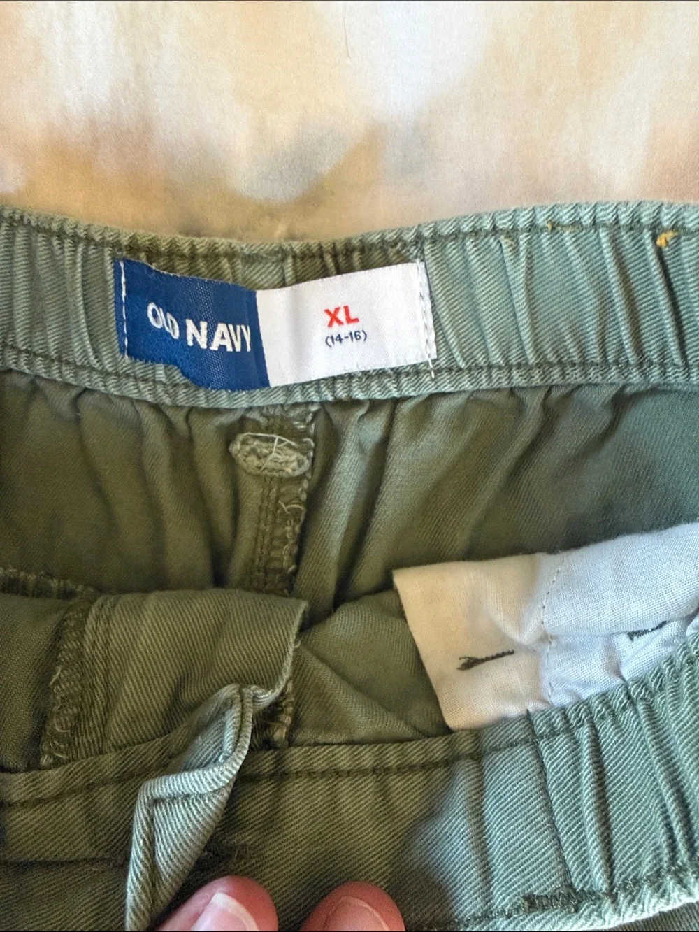 Old Navy Olive Green Cargo Pants for Kids